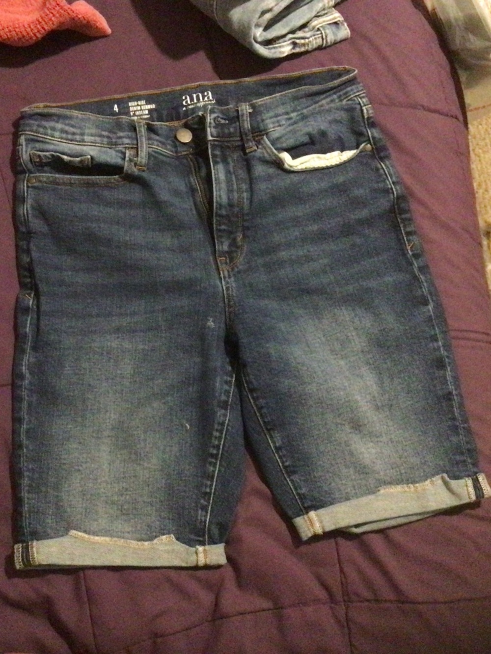Preowned Like New ANA Denim Shorts D Jeans Size 4
